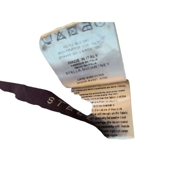 STELLA MCCARTNEY 2009 Knee-Length denim skirt size 26 - Picture 4 of 4